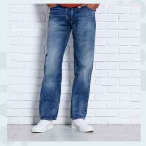 Men Straight Fit Stretchable Jeans